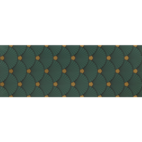 Sophisticated green dekor ścienny 898x328 Tubądzin Maciej Zień