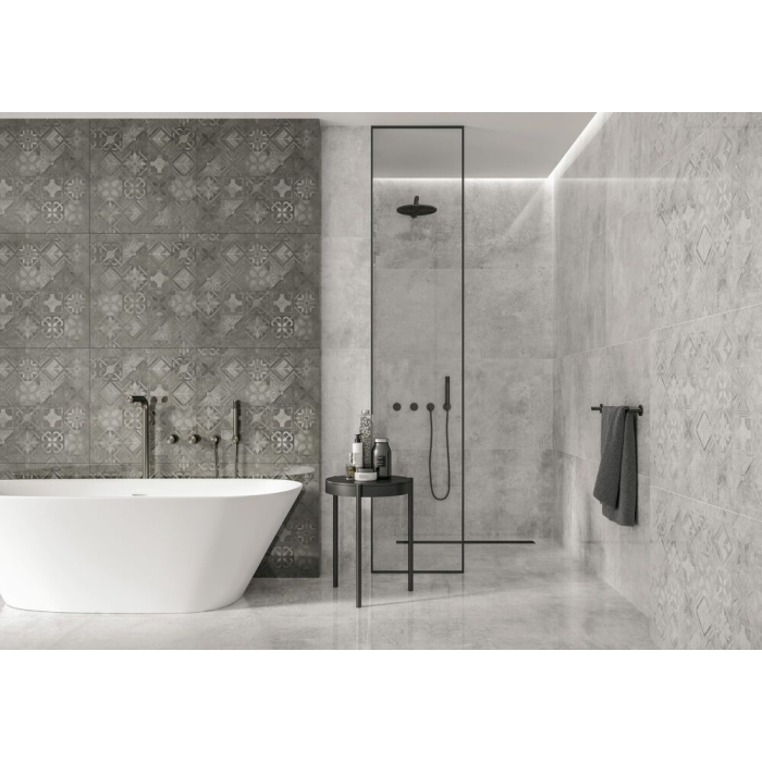 Softcement white mat 59,7x59,7 Cerrad
