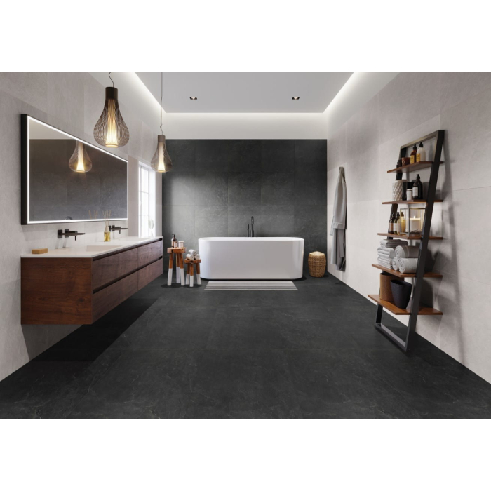 Ash white 59,7x119,7 rekt. Szkl. Str. (1,43m2) Ceramika Limone