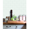 Unicolor Plaqueta Blanco Mate glazura cegiełka biały mat 10x30 Fabresa