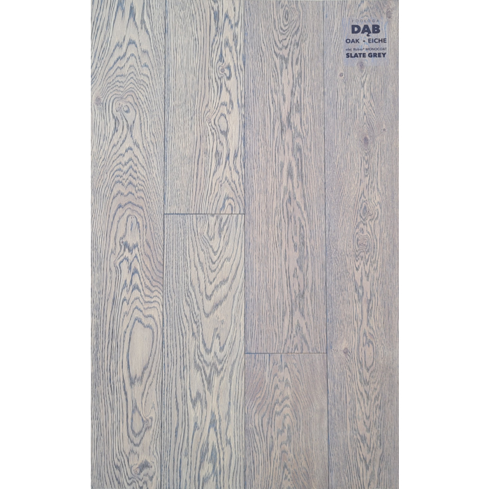 Dąb Slate Grey deska olejowana Rubio Monocoat w wymiarze XXL (14x180x2400mm)