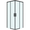 Breda kabina prysznicowa 90x90 cm kwadratowa czarny mat Oltens