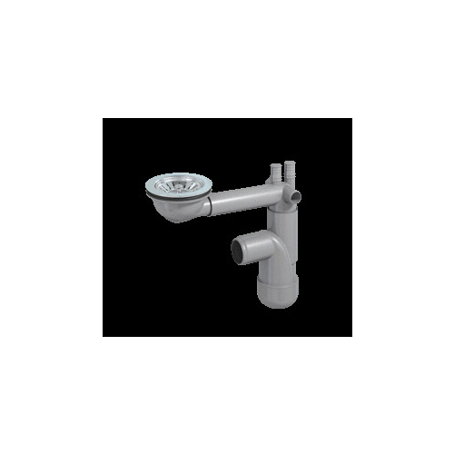 ZLEWOZMYWAK CERAMICZNY DREAM 101X51 CZARNY MAT 1KOM+ OCIEKACZ RAK