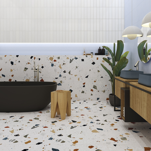 Stracciatella Nacar gres 60X60 (o. 1,44 m2) Arcana Ceramica