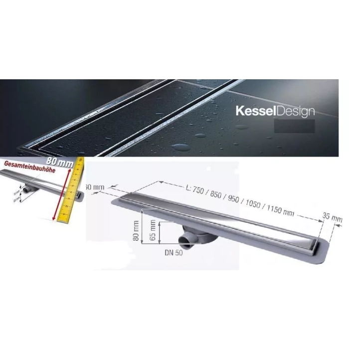 Linearis compact komp. odp. lin. 750 stal Kessel