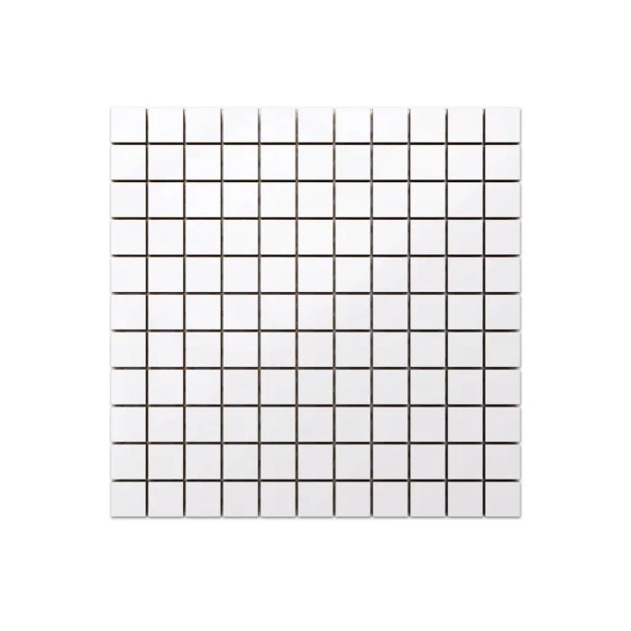 White a mozaika gl. 29,8x29,8 Tubądzin Maciej Zień