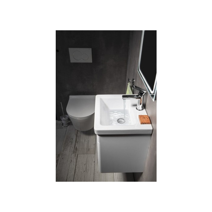 City umywalka ceramiczna 40x18x35cm Sapho