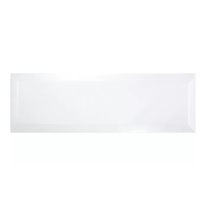 Biselado Blanco Brillo BX glazura cegiełka biały połysk 10x30 Ape